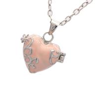 Retro Brass Heart Pendant Necklace With Secret Compartment For Accessories Adjustable Neck Chain Statement Jewelry Retro Necklace