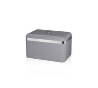 Retro Bread Bin Swan Grey One Size