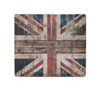 Retro Britain UK Flag Billfold Wallet Leather Purse Cute Card Holder Clutch for Business Travel