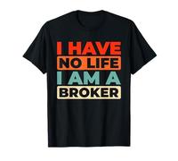 Retro Broker Stocks Securities - Trading Vintage Broker T-Shirt