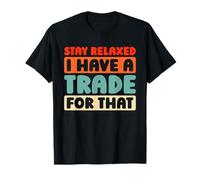 Retro Broker Stocks - Trading Securities Vintage Broker T-Shirt
