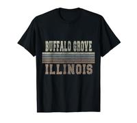 Retro Buffalo Grove Illinois Value Graphic T-Shirt