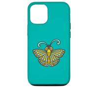 RETRO BUG BUTTERFLY Cute Friendly Graphic Cartoon Insect Case for iPhone 12/12 Pro
