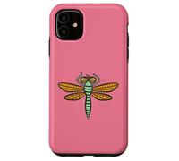 RETRO BUGS DRAGONFLY Cute Friendly Graphic Fun Cartoon Bug Case for iPhone 11