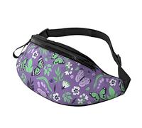 Retro Butterfly Waist Bag/Fanny PackOutdoor Sports and Leisure Messenger BagCrossbody Chest Bag for Men and Women
