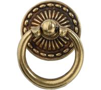 Retro Cabinet Door Handles, 10 Pack Bronze Pull Knobs for Kitchen and Drawer, Solid Build, Easy Installation, Perfect for Home Renovation and DIY Projects