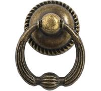 Retro Cabinet Door Handles, 10 Pack Bronze Pull Knobs for Kitchen and Drawer, Solid Build, Easy Installation, Perfect for Home Renovation and DIY Projects