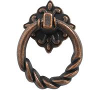Retro Cabinet Door Handles, 10 Pack Bronze Pull Knobs for Kitchen and Drawer, Solid Build, Easy Installation, Perfect for Home Renovation and DIY Projects