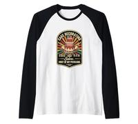 Retro Cake Decorating Solves Most of My Problems Funny Baker Raglan Baseball Tee