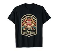 Retro Cake Decorating Solves Most of My Problems Funny Baker T-Shirt