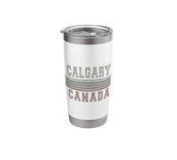 Retro Calgary Canada Stainless Steel Insulated Tumbler