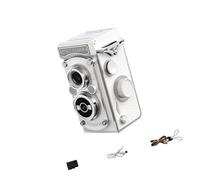 Retro Camera Digital Cameras Includes 32GB Card Fabric Belt and Connection Wire Old Twin Lens Camera