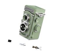 Retro Camera Digital Cameras Includes 32GB Card Fabric Belt and Connection Wire Old Twin Lens Camera