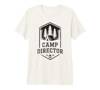 Retro Camp Director Adventure Crew Captain Chaos Coordinator Premium T-Shirt