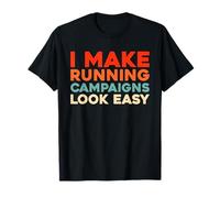 Retro Campaign Leadership - Politics Vintage Politician T-Shirt