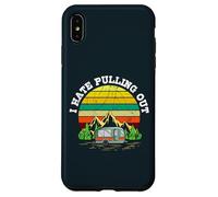 Retro Campers Camping I Hate Pulling Out Vintage RV Case for iPhone XS Max