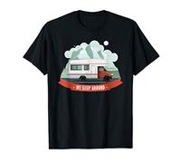 Retro Camping Car We Sleep Around T-Shirt