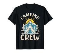 Retro Camping Crew Camper Summer Adventure Matching Family T-Shirt