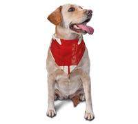 Retro Canada Flag Dog Bandana Pet Scarf Accessories for Small Medium Dogs Cats Photo Prop, Triangle Pet Bandanas Adjustable Puppy Bib Washable Dog Kerchief Puppy Neckerchief