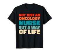 Retro Cancer Nursing Care - Support Vintage Oncology Nurse T-Shirt