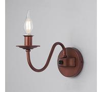 Retro Candle Wall Lamp 2-Head Vintage Design for Living Room Bedroom Study - Elegant Wall Sconce Lighting Fixture