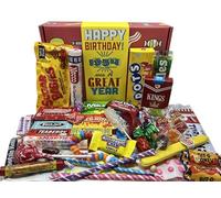 RETRO CANDY YUM ~ 1954 69th Birthday Gift Box Nostalgic Candy Assortment from Childhood for 69 Year Old Man or Woman Born 1954 Jr