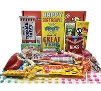 RETRO CANDY YUM ~ 1957 67th Birthday Gift Box of Nostalgic Retro Candy Assortment for 67 Year Old Man or Woman Born 1957 Jr