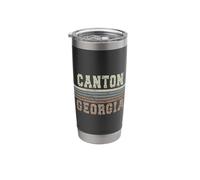 Retro Canton Georgia Stainless Steel Insulated Tumbler