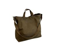 Retro Canvas shoulder bag - New storage bag - Large capacity crossbody bag - Practical TOTE - Take this bag on a trip, 03 Dark Green