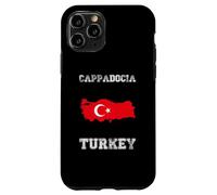 Retro Cappadocia Turkey Distressed Turkey Flag Case for iPhone 11 Pro