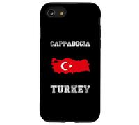 Retro Cappadocia Turkey Distressed Turkey Flag Case for iPhone SE (2020) / 7/8