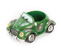 Retro Car Desktop Ornament Succulent Flowerpot Ornaments Micro-landscape Desk Decoration Ornaments Tabletop Mini Vintage Car Flowerpot