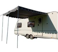 OLPro Campervan Shade Canopy – Retro – Charcoal