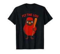 Retro Cardinal Name Pride Classic Fly The Lous Personalized T-Shirt