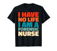 Retro Caretaker - Hospital Nursing Vintage Forensic Nurse T-Shirt