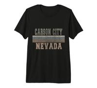 Retro Carson City Nevada Premium T-Shirt