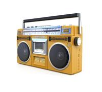Retro Cassette Boombox Player with USB Bluetooth, Recording and Transcription Function, Perfect for Family and Travel