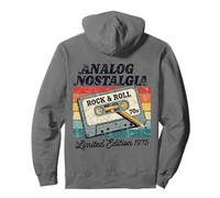 Retro Cassette Case 70s Vintage Music Analog Nostalgia Pullover Hoodie