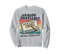 Retro Cassette Case 70s Vintage Music Analog Nostalgia Sweatshirt
