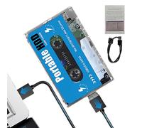 Retro Cassette Game Console - Pocket Super Console, 70 Classic Emulators | Plug And Play Video Game Console Built In 60000+ Games, 4k Hd Game Stick, TV Game Console, 70 Classic Emulators