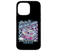 Retro Cassette Made to Worship Psalms 150:6 Christian Music Case for iPhone 14 Pro Max