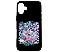 Retro Cassette Made to Worship Psalms 150:6 Christian Music Case for iPhone 16 Plus