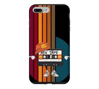 Retro Cassette Mix Tape,80s 90s Music, Old School Rave Case for iPhone 7 Plus/8 Plus