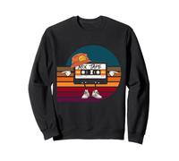 Retro Cassette Mix Tape,80s 90s Music, Old School Rave Sweatshirt