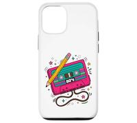 Retro Cassette Tape 80s Vintage Music Aesthetic Graphic Case for iPhone 12/12 Pro