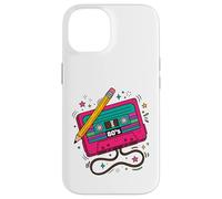 Retro Cassette Tape 80s Vintage Music Aesthetic Graphic Case for iPhone 14
