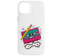 Retro Cassette Tape 80s Vintage Music Aesthetic Graphic Case for iPhone 14 Plus