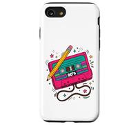 Retro Cassette Tape 80s Vintage Music Aesthetic Graphic Case for iPhone SE (2020) / 7/8