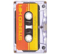 Retro Cassette Tape Notebook: Nostalgic Journal for Music Lovers and Fans of 80s 90s Throwbacks