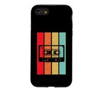 Retro Cassette Tape Vintage Music Sunset Stripes Funny Case for iPhone SE (2020) / 7/8